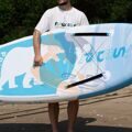 Надувной SUP Funwater Polar Bear 10'6 с веслом